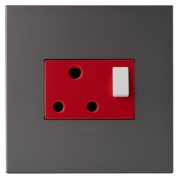Legrand Arteor PSDED44M Single Dedicated Socket 4X4 Magnesium