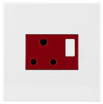 Legrand Arteor PSDED44WH Single Dedicated Socket 4X4 White
