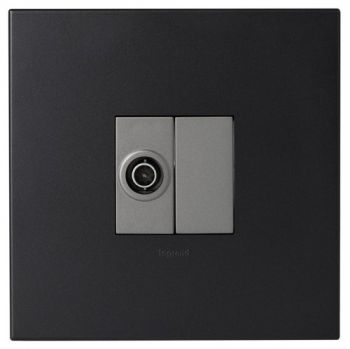 Legrand Arteor PSTV44MGP Television Socket 4X4 Graphite