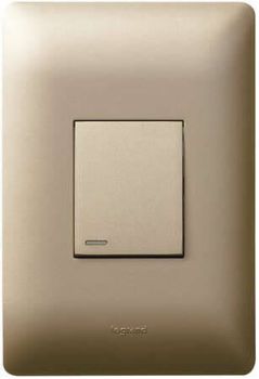 Legrand Ysalis PY1224CHA 1Lever Switch 2way 4X2 Champagne