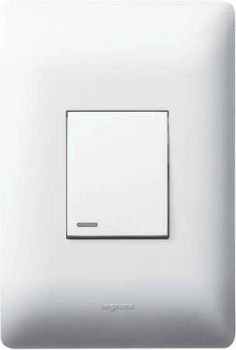 Legrand Ysalis PY124WHT 1Lever Switch 4X2 White