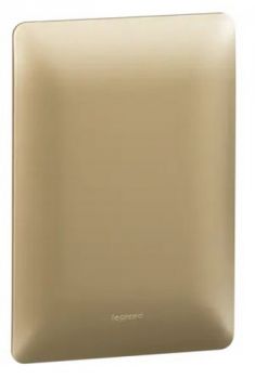 Legrand PYBL24CHA Ysalis 2X4 Blanking Cover Plate Champagne