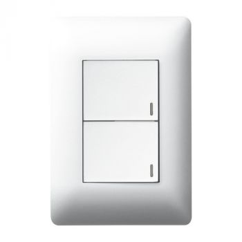 Legrand Ysalis PYDP1224WHT Dimmer Press +1L 2Way 4X2 White