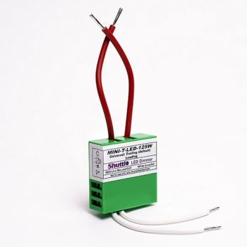 Shuttle MINI-T-LED-125W Dimmer Module 125W Bell Press Universal Trailing Edge 230V 0.5A