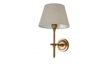 Mabibuch MP31584 Our Dino Wall Light Base In Antique Brass Lamp Shade Excluded