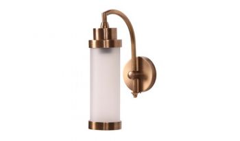 Mabibuch MP31598 Kerala Tube Wall Lamp Antique Brass