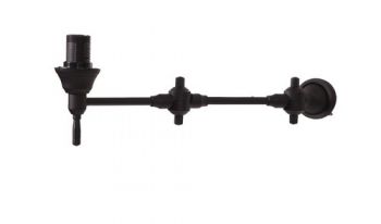 Mabibuch MP31876 Swing S Is Industrial Swing-Arm Wall Light Matt Black