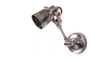 Mabibuch MP50463 Indigo Mulberry Wall Lamp Antique Silver