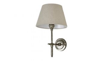 Mabibuch MP52314 Our Dino Wall Light Base In Antique Silver Lamp Shade Excluded