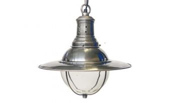 Mabibuch MP52370 Wellington Hanging Lamp Antique Silver