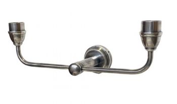 Mabibuch MP52372 Como Wall Lamp Antique Silver