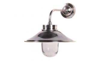 MP52387 Sandhurst Wall Lamp Ant Silver