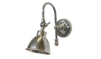 Mabibuch MP59221 Pasco Wall Lamp Antique Silver