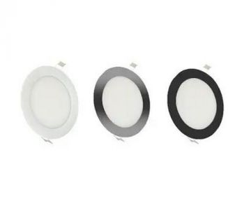 Olite 3CCT-OL-CY24SD 3CCT Dimmable 24W Silver Panel Light