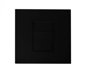 Onesto Matrix BK-MXB-4001 4 x 4 Blank Covers Black