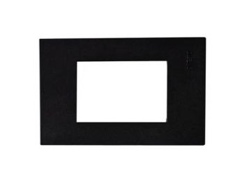 Onesto Matrix BK-MXG-2003H 4 x 2 3 Lever Yoke Only Horizontal Black