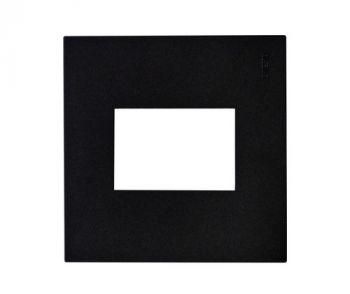 Onesto Matrix BK-MXG-4001WH 4 x 4 1 Lever Yoke Only Horizontal Black