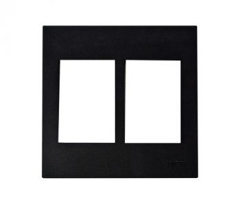Onesto Matrix BK-MXG-4002W 4 x 4 1 + 1 Lever Yoke Only Vertical Black