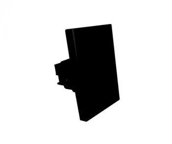 Onesto Matrix BK-MXM-SR01W 16A 1 Way Wide Rocker Switch Large Module black
