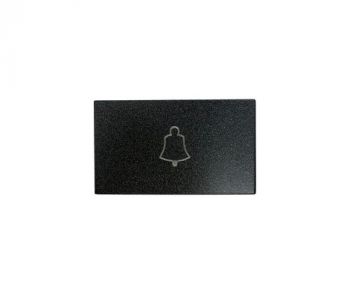 Onesto Trinity BK-TSMBEL 16A Bell Press Switch Module Black