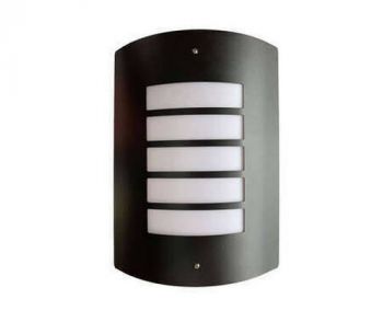 Olite BL-SS901D Sst And Plastic Black Wall Light - 1Xe27 Fitting Only