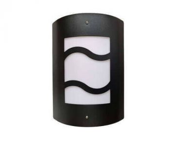 Olite BL-SS901E Sst And Plastic Black Wall Light - 1Xe27 Fitting Only