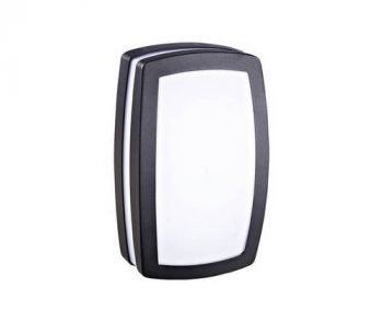 Olite BL017 Black Ip54 2 X E27 Cfl Aluminium Fitting