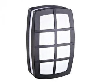 Olite BL018 Black Ip54 2 X E27 Cfl Aluminium Fitting