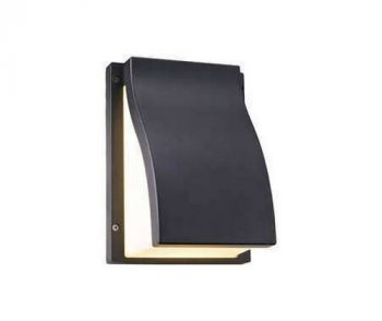 Olite BL314 Black Ip54 1 X E27 Cfl Aluminium Fitting