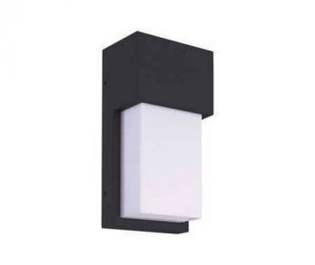 Olite BL319 Black Ip54 1 X E27 Cfl Aluminium Fitting