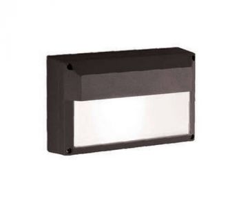 Olite WYN-BL425S Black Ip54 1 X E27 Cfl Aluminium Fitting
