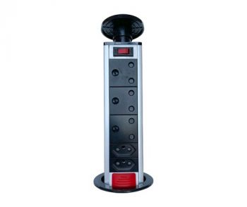 Onesto Matrix E-POP3 2 Pin Sockets + 2 Rsa Sockets Pop-Up