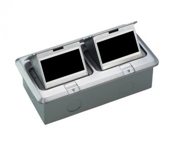 Onesto Matrix FB-SPU-12L Dual Aluminium Floor Box (Spu)