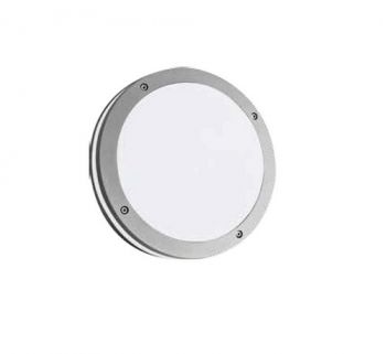 Olite WYN-GR155A Grey Ip54 2 X E27 Cfl Aluminium Fitting