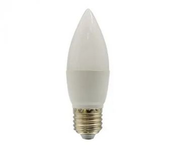 MCE Electric LED1E27-6W-CW C37 Candle Bulb Cool White