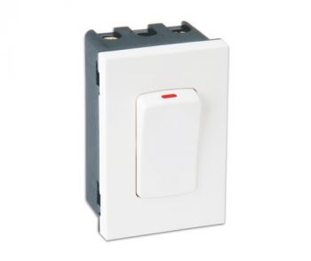 Onesto Matrix MXM-I0230 30A 2 Pole Isolator Large Module White
