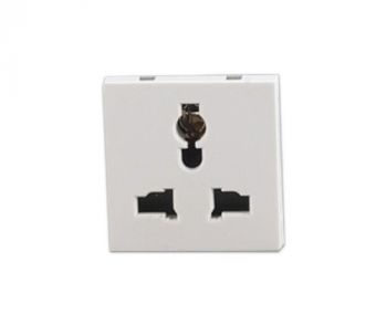 Onesto Matrix MXM-MFS 16A Multi-Function Unswitched Socket 2 x Small Module White