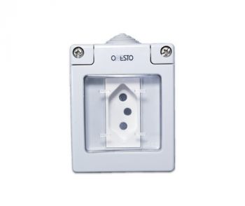 Onesto Matrix MXM-OFP001EU 16A Slimline Socket (New Za Plug Socket) Surface Mount Ip55