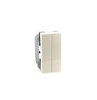 Onesto Matrix MXM-SS002 16A 1 Lever 2 Way Split Switch Small Module White