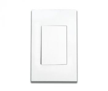 Onesto Matrix MXS-2011W 4 x 2 16A 1 Lever 1 Way Wide Rocker Large Switch White