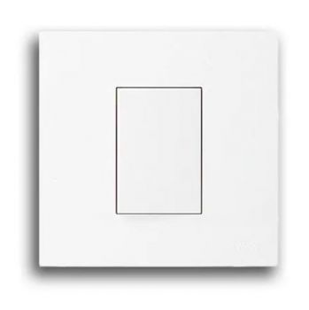 Onesto Matrix MXS-4012W 4 x 4 16A 1 Lever 2 Way Wide Rocker Large Switch White