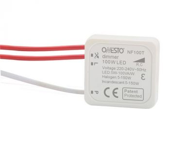Onesto NF100T 5W-100W Trailing Edge Dimmer Suitable For Dimmable LEDs