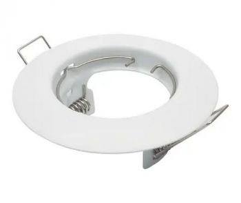 Olite OL-8221-W White Round Non-Adjustable Downlight Only 8221