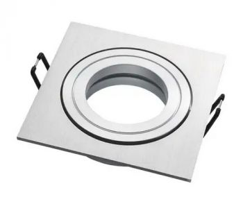 Olite OL-824-S Satin Nickel Square Adjustable Downlight Only 824