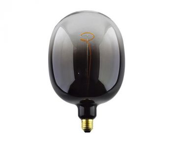 MCE Electric OL-DT170-GB Led Dimmable Gradient Black Spiral Filament Bulb Warm White