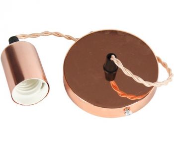 Olite OL-PEND-RG E27 Pendant 1M Wire Rose Gold