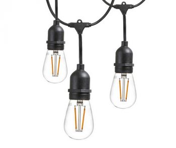 Olite OL-STR-15-21W 21W Outdoor String Lighting Ww 15 Bulbs 15 Meters IP44