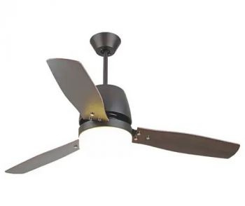 Onesto OLF-305BW Vento 3 Blade Ceiling Fan Wood Incl 24Wled Lightandrem