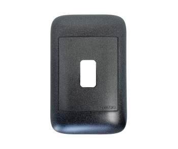 Onesto Oracle ON2011YBK 4X2 1Lever Black Yoke and Surround