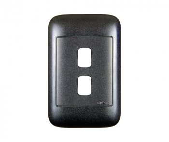 Onesto Oracle ON2021YBK 4X2 2Lever Black Yoke and Surround